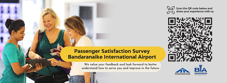 assenger Satisfaction Survey at Bandaranaike International Airport (BIA)