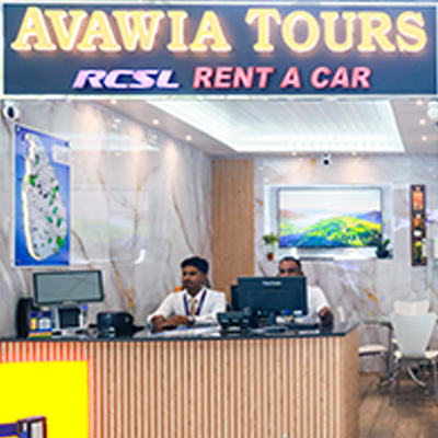 Avawia Tours counter
