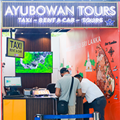 Ayubowan Tours and Travels counter